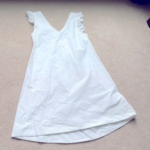 Kikisix Italian White Cotton Dress Size Medium